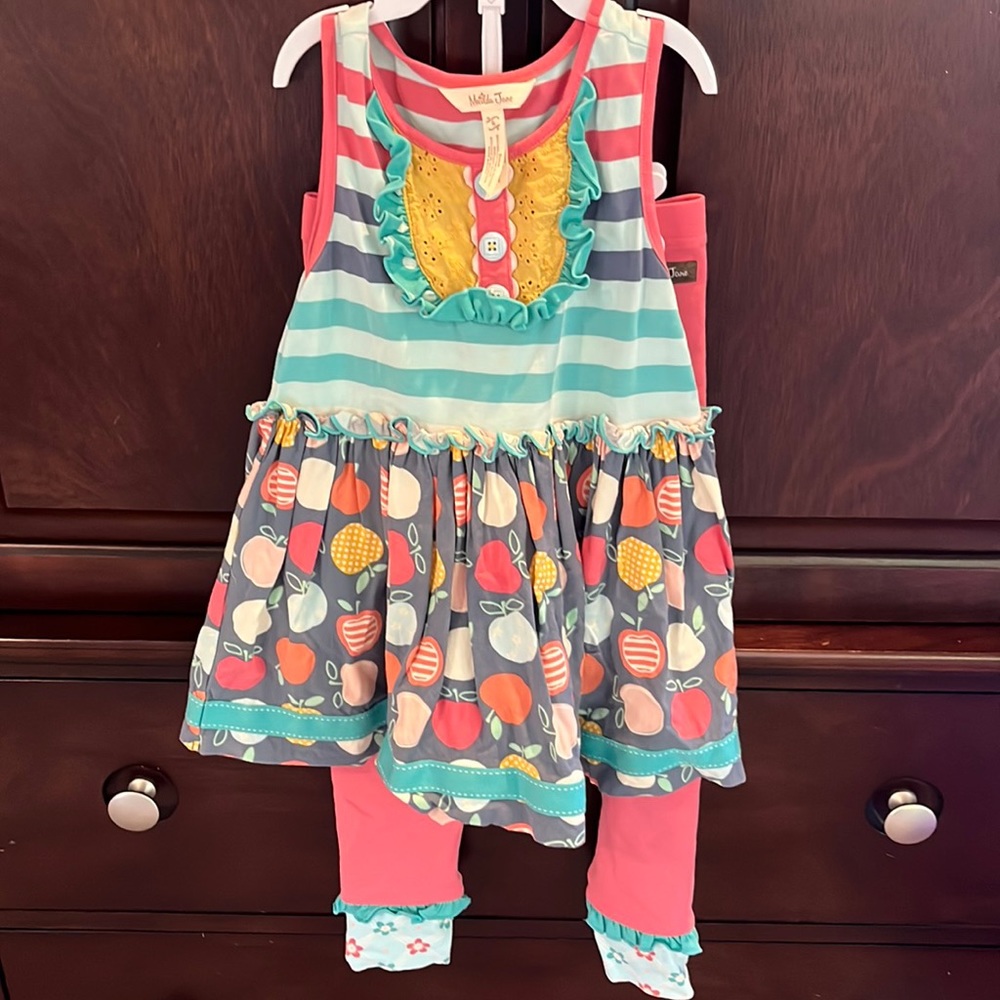 Adorable Matilda Jane Apple top only